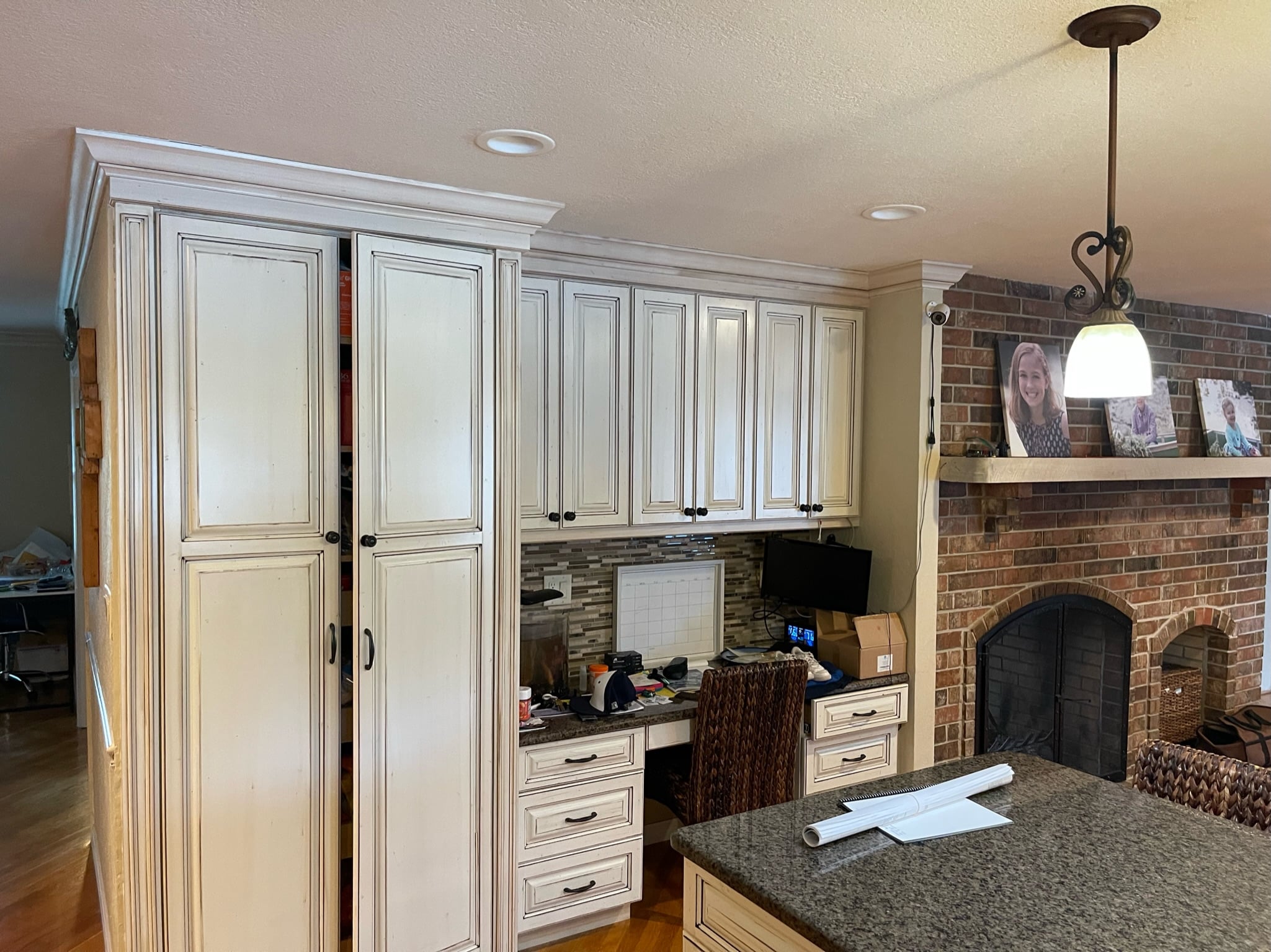 Modern kitchen with large island